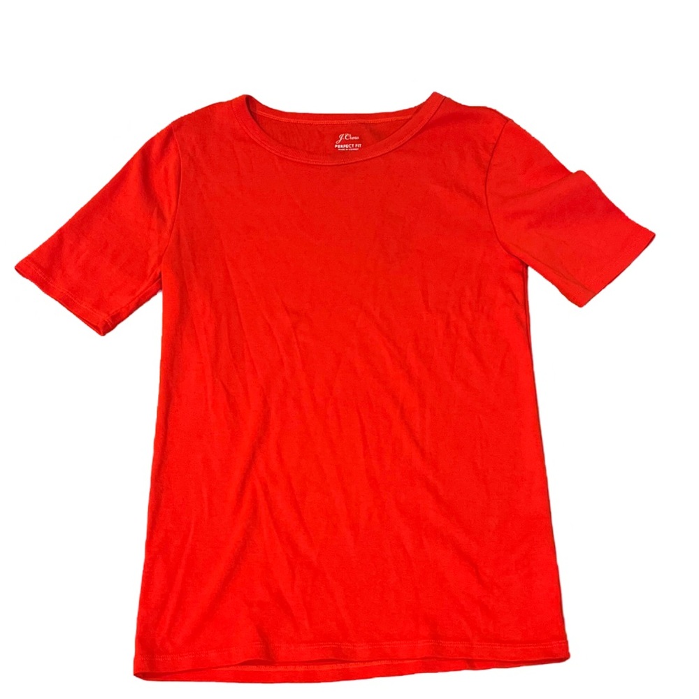 JCrew red top SZ M